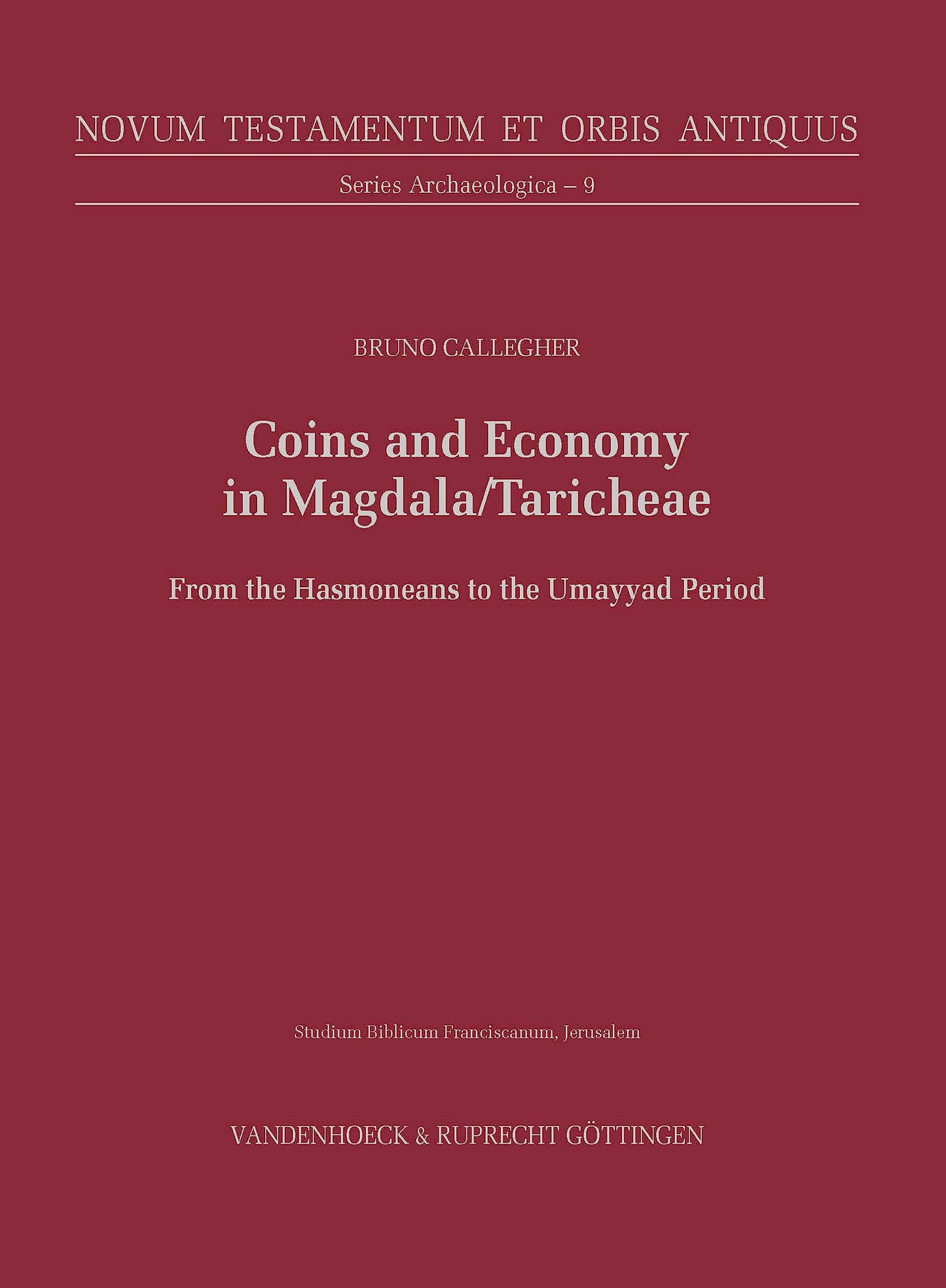 Coins and Economy in Magdala/Taricheae