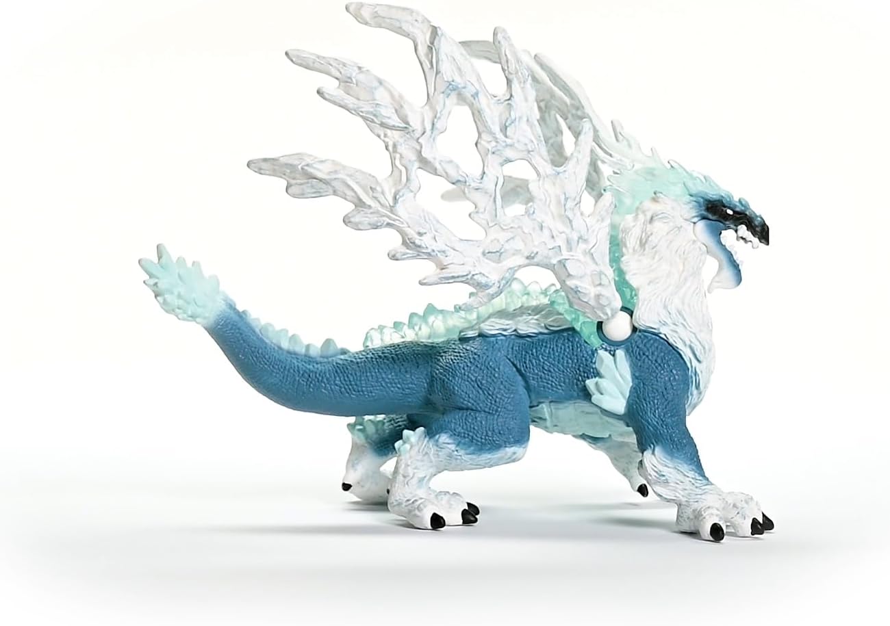 schleich 70790 Eisdrache, ab 7 Jahren, ELDRADOR CREATURES - Spielfigur, 19 x 22 x 13 cm
