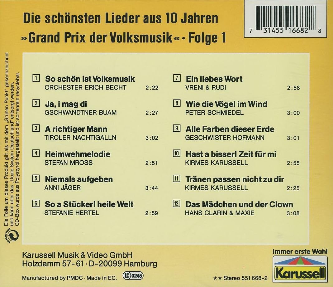 Folge 1-10 Jahre Grand Prix de