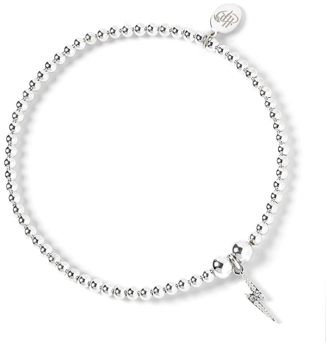 The Carat Shop Harry Potter Sterling Silver Bracelet with Swarovski Crystals