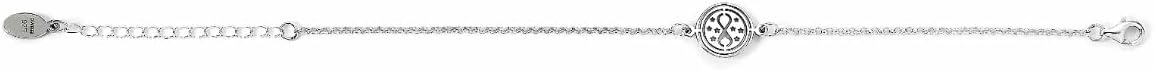 Harry Potter Sterling Silver Time Turner Charm Bracelet