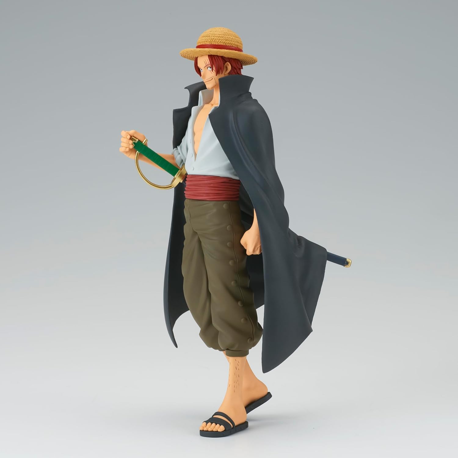 Banpresto BP88605P Shanks Action Figure, One Piece, Dxf The Grandline Series, 6.75-Inch, Multicolor