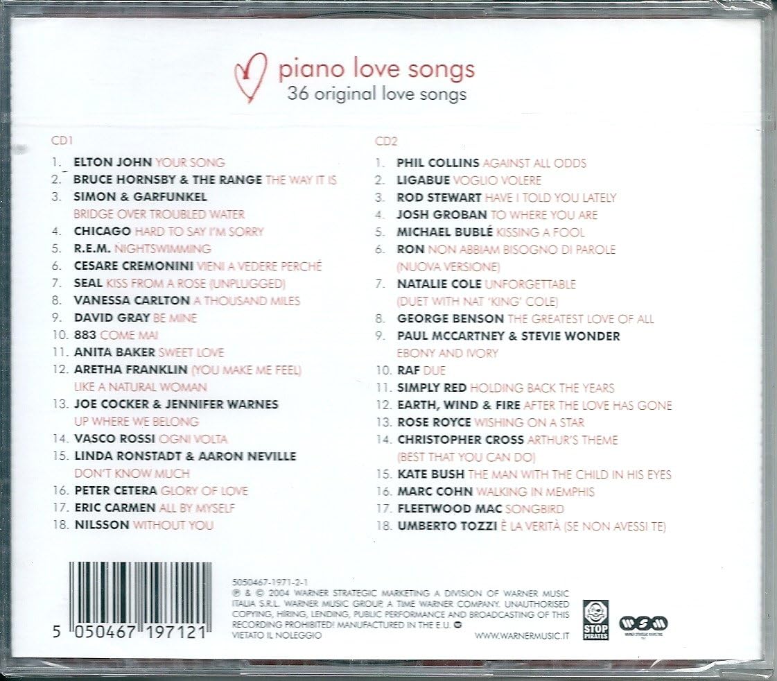 Piano Love Songs