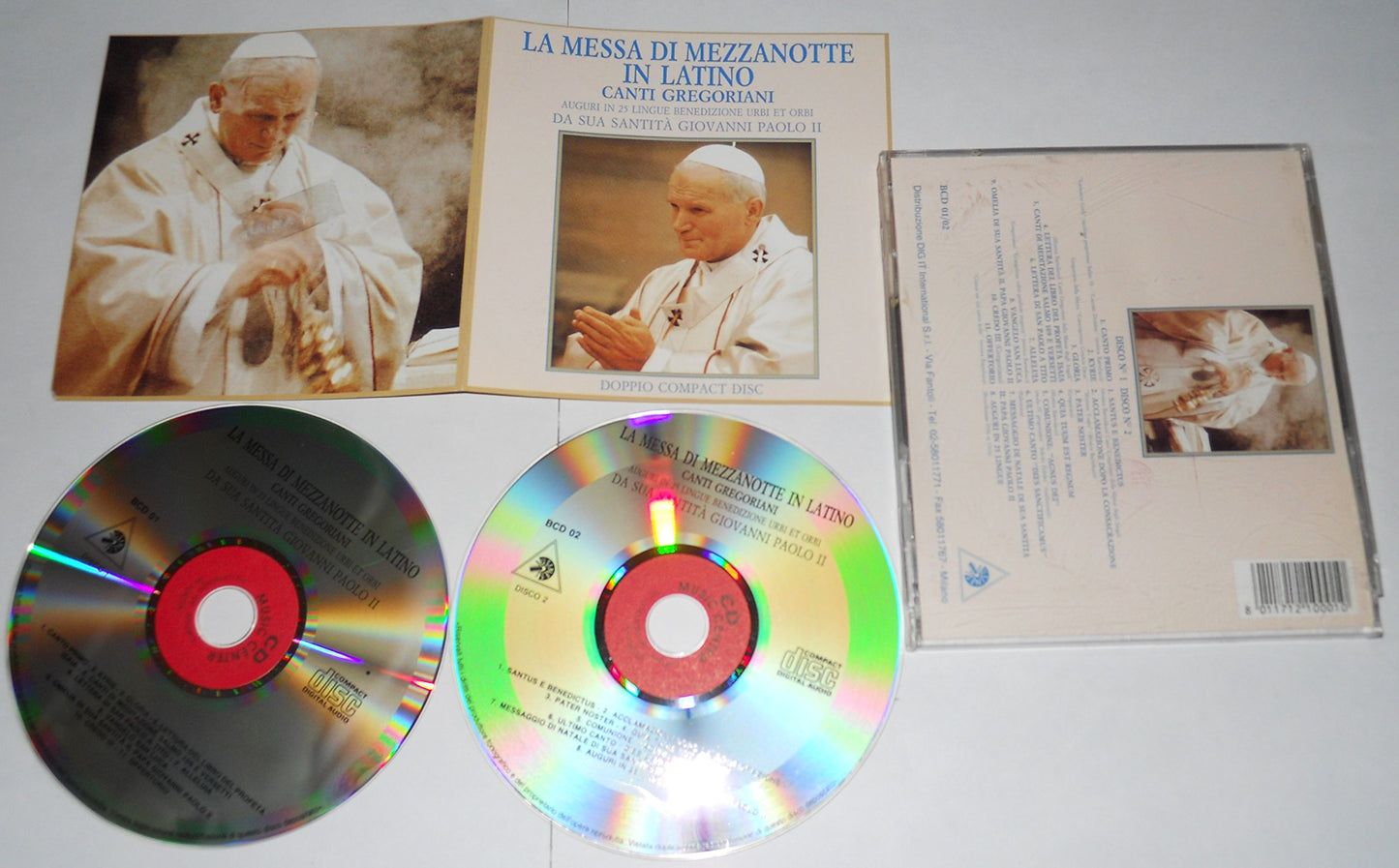 Giovanni Paolo II - La Messa di Mezzanotte in Latino "Canti Gregoriani"