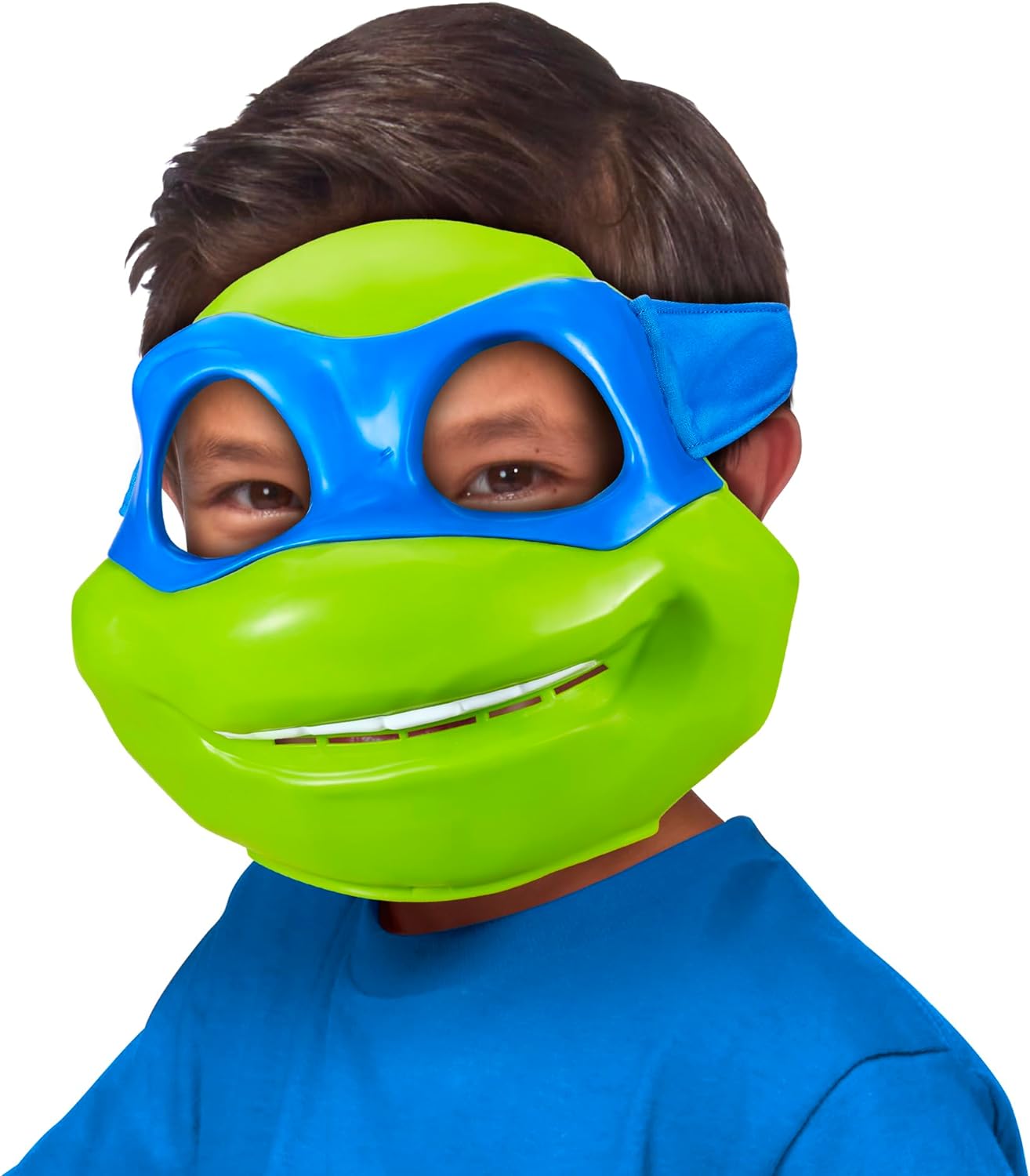 Teenage Mutant Ninja Turtles 83561 Mutant Mayhem Leonardo Role Play Mask. Ideal Present for Boys 4 to 7 Years and TMNT Fans, Blue, Each