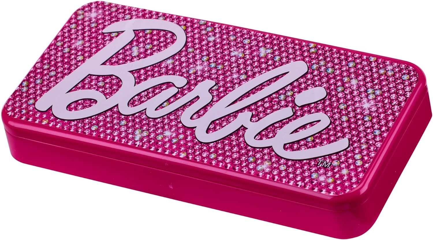 Cra-Z-Art, Barbie All in one Beauty Makeup Compact with 19 on trend colours for cheeks, lips and eyes Official Barbie merchandise