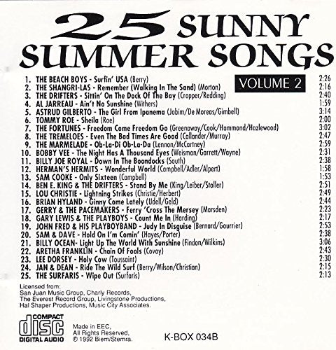 v/a - 25 sunny Summer Songs Vol.2