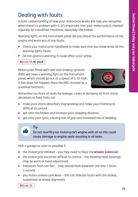 The Official DVSA Theory Test for Motorcyclists 2024 edition