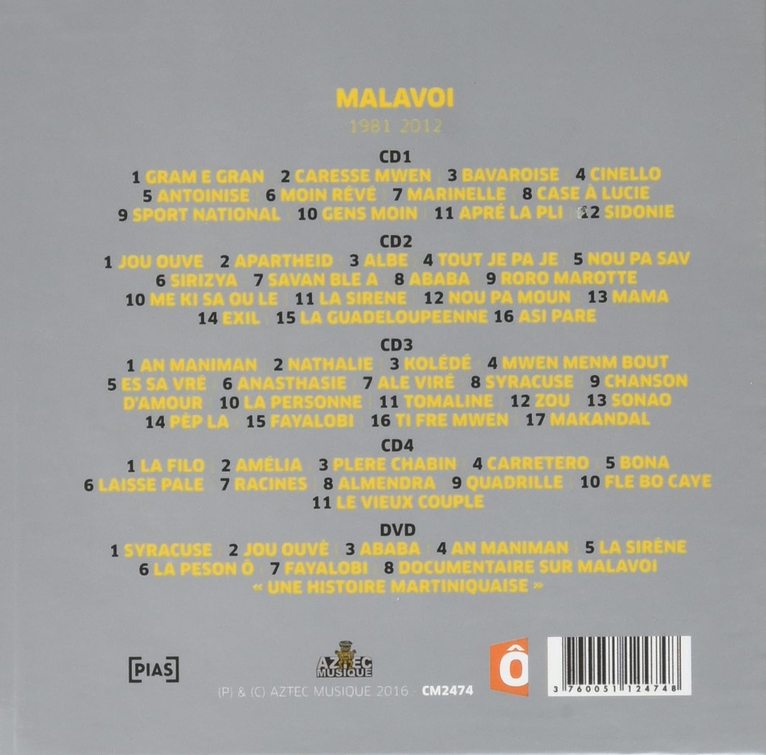 Malavoi - Malavoi Les Essentiels 1981 - 2012