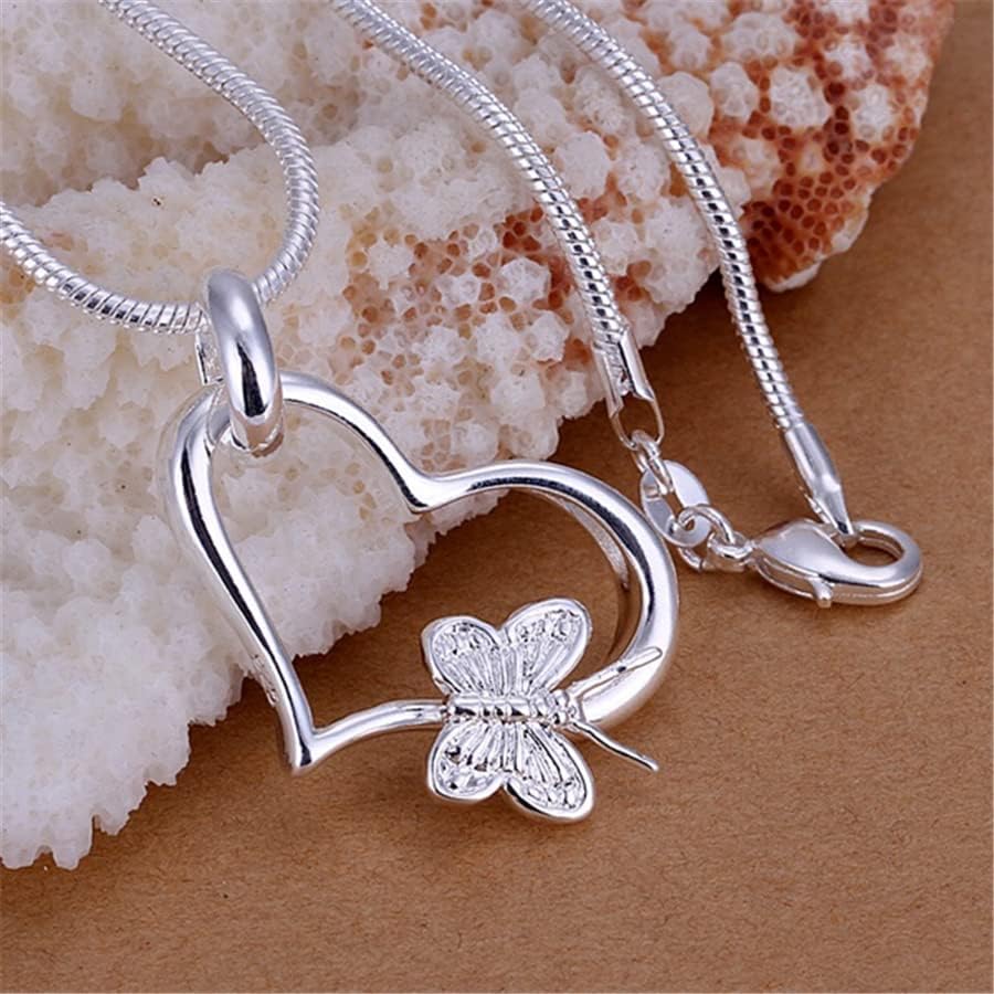 APLUSH Schmetterling Frauen Halskette Schmuck Schmuck Mode Niedlich Herz Anhänger Schlange Halskette