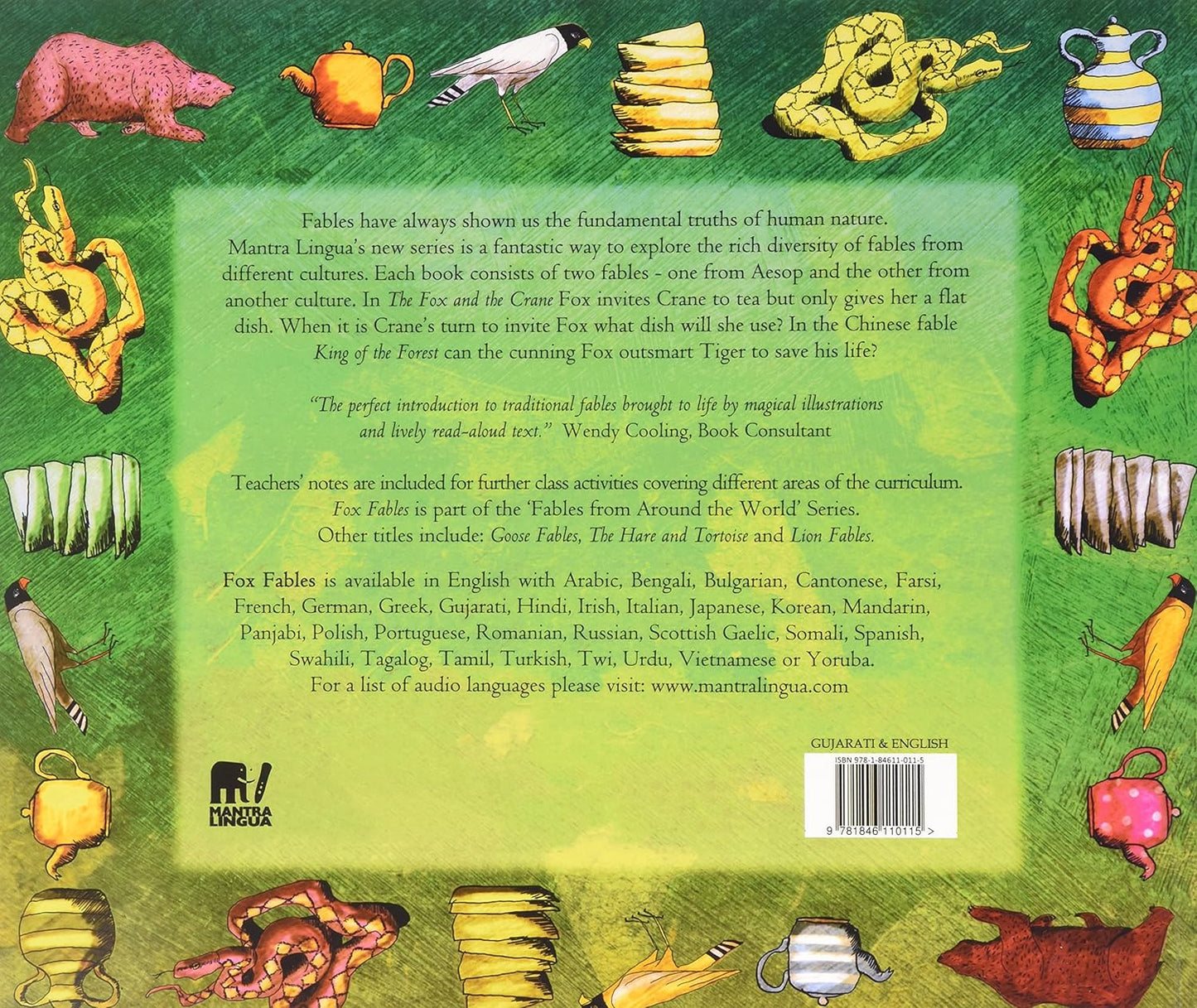 Fox Fables in Gujarati and English