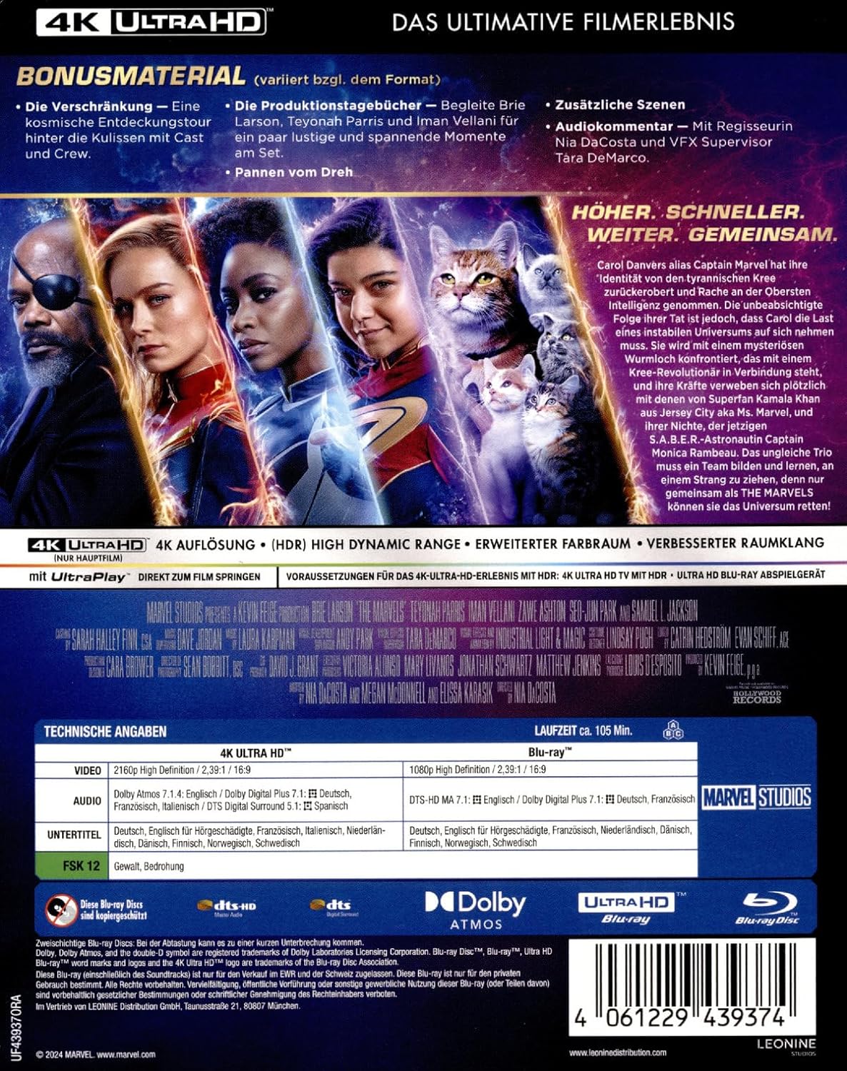 The Marvels - Steelbook (4K Ultra HD) (+ Blu-ray
