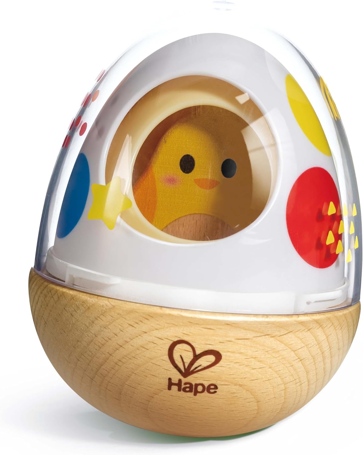 Hape Stehauf-Stapel-Ei, Steckspiel, ab 12 Monaten
