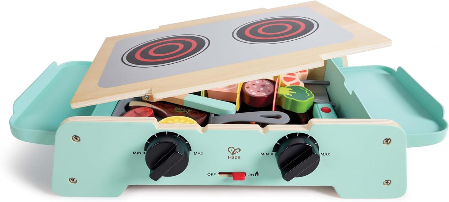 Hape Sissende grill en barbecue
