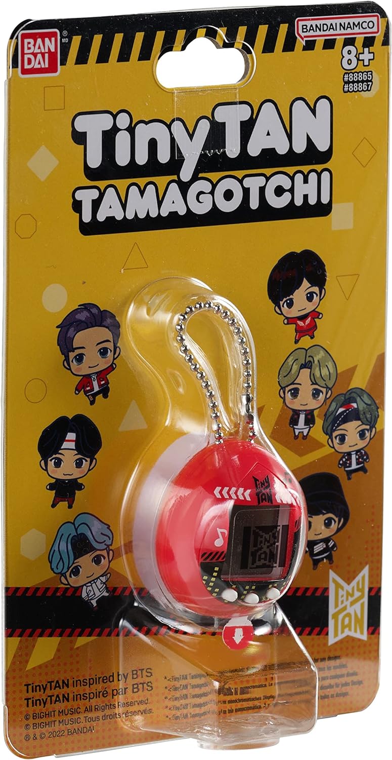 TAMAGOTCHI TinyTAN-Rot, Farbe (Bandai 88867
