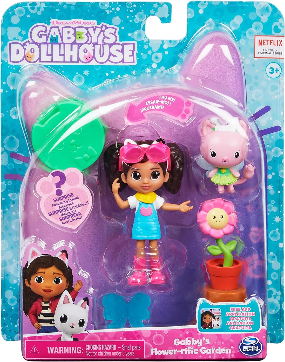 Gabby's Dollhouse Art Studio Set with 2 Toy Figures, 2 Accessories, Delivery and Furniture Piece, Kids? Toys for Ages 3 and above, (6060476