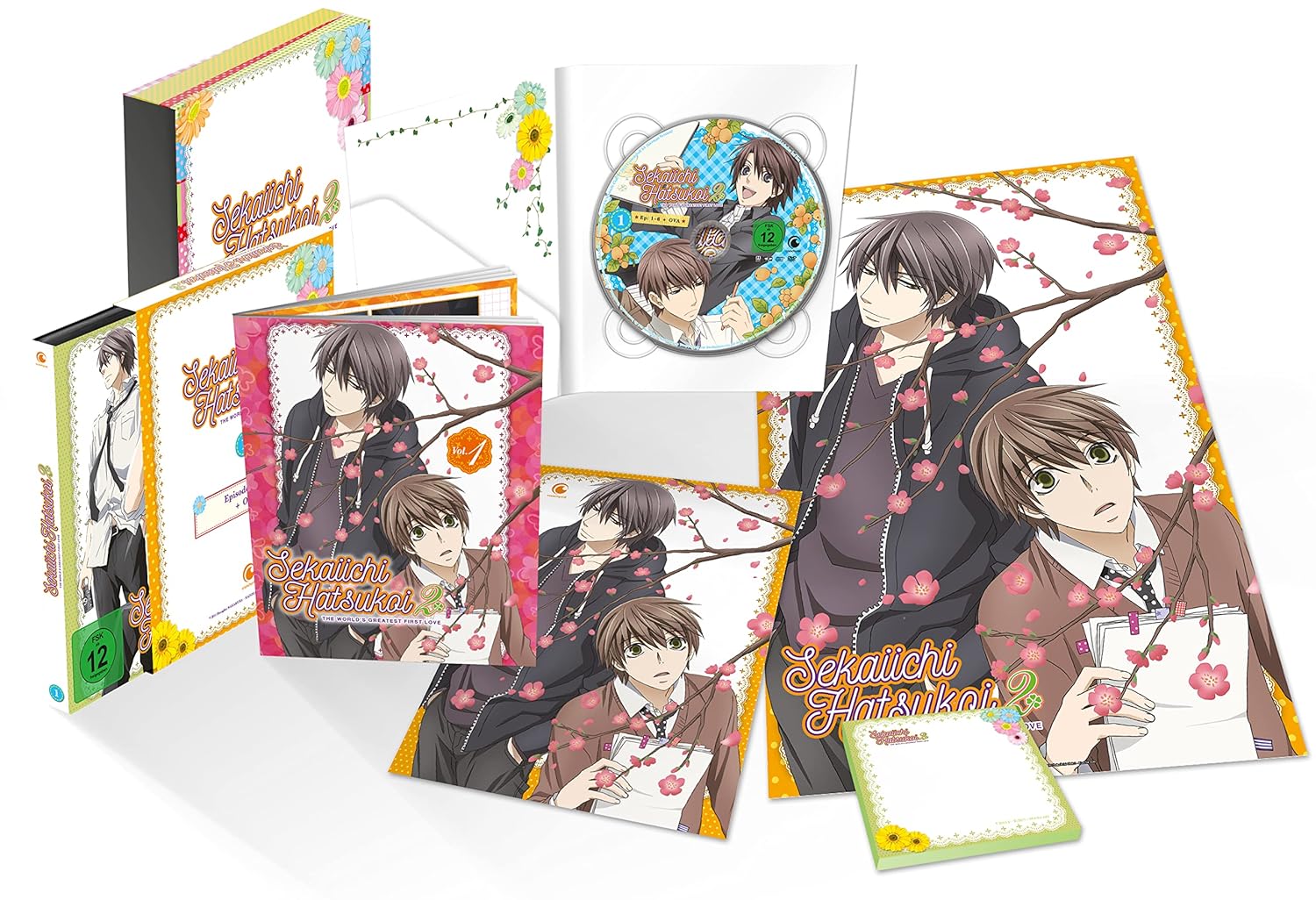 Sekaiichi Hatsukoi - Staffel 2 - Vol.1 - DVD mit Sammelschuber (Limited Edition)