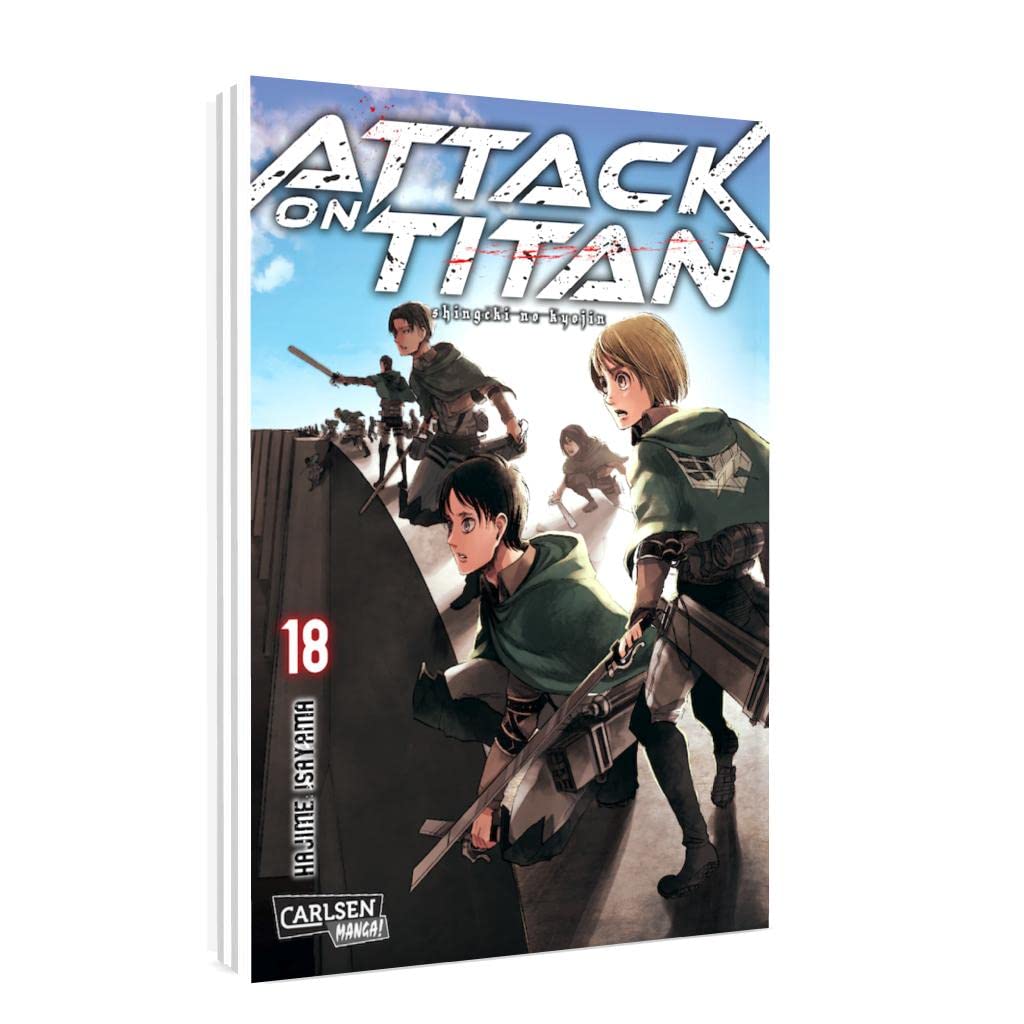 Attack on Titan 18: Atemberaubende Fantasy-Action im Kampf gegen grauenhafte Titanen