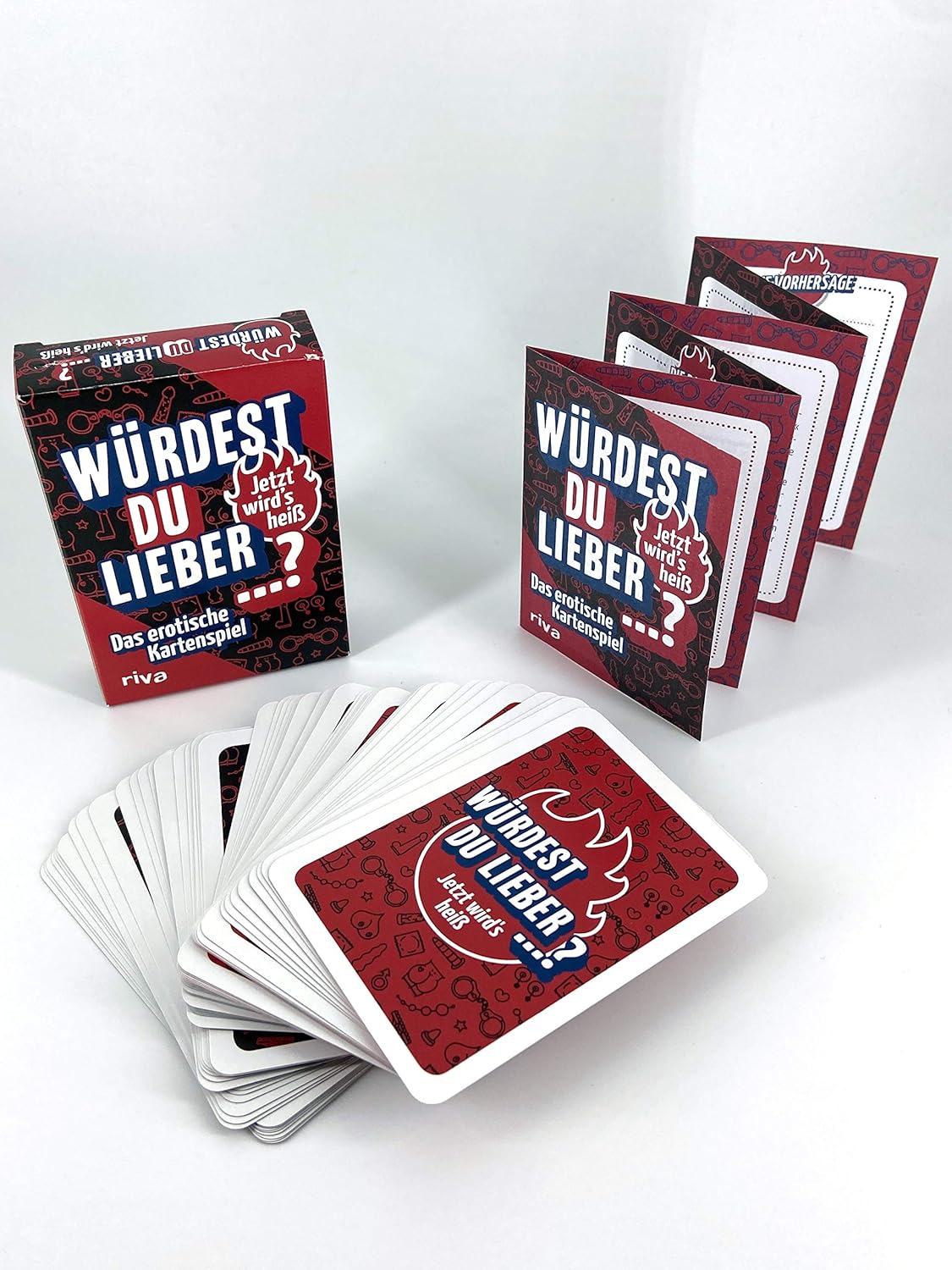 Würdest du lieber ...? – Jetzt wird's heiß: Das erotische Kartenspiel | Das Original. Der Spieleklassiker in der sexy Version für Erwachsene. Das perfekte Geschenk für alle ab 18