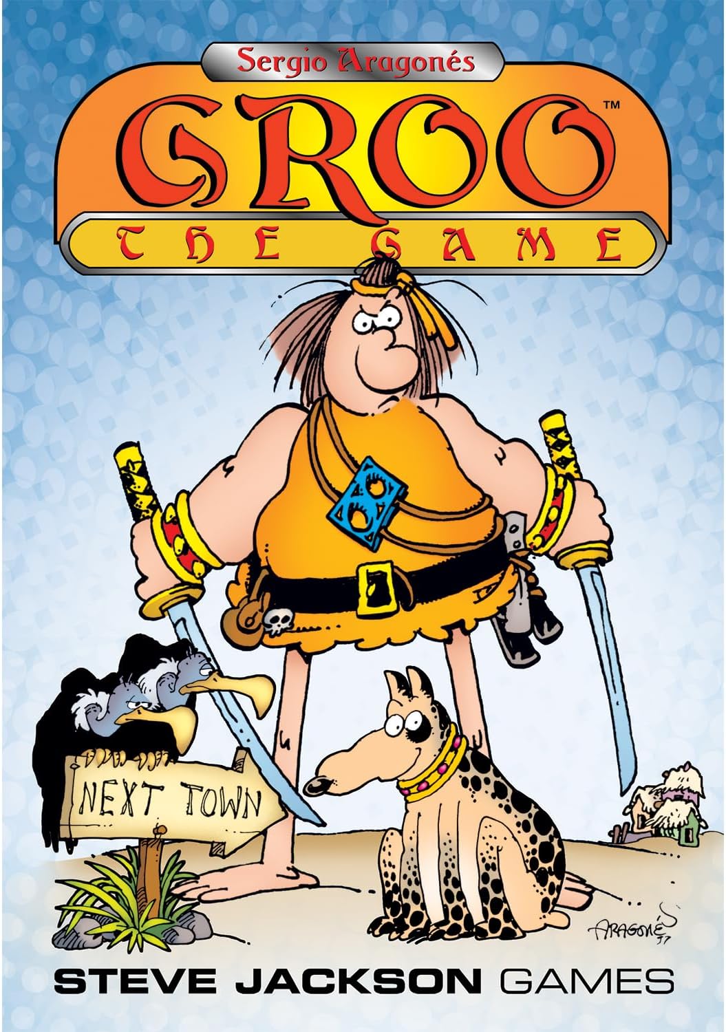 Steve Jackson Games | Groo: The Game | Tactical Game of Chaos and Comedy 3 to 6 Players | Ages 10 and Up | English | Fun for Family Game Nights or Casual Gatherings