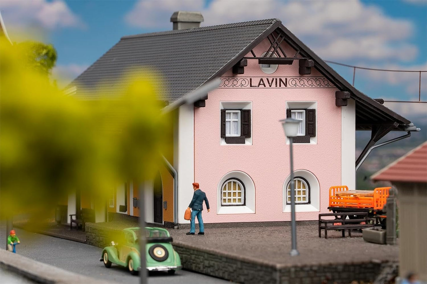 Faller Lavin Station Kit Set III FA110134 HO Gauge