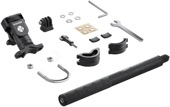 Insta360 Motorcycle U-Bolt Mount and Invisible Selfie Stick for One X / X2 / X3 / One R/One RS (ICDINMBBD/B70