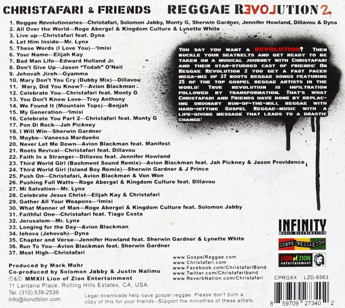 Christafari & Others - Reggae Revolution 2 (CD)