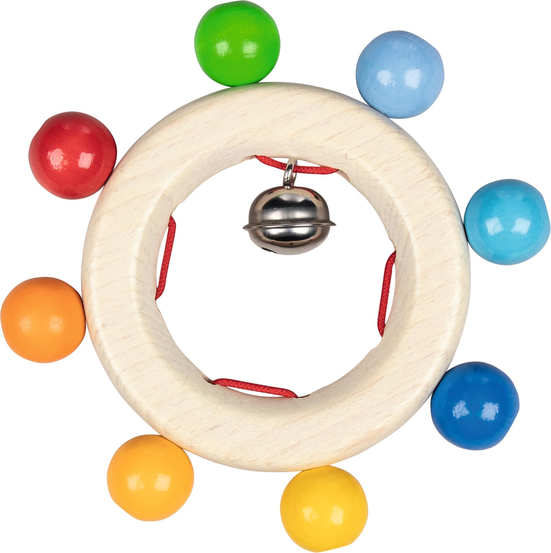 Goki Brand rattles. Rattle ranges with 8 Rainbow Pearls
