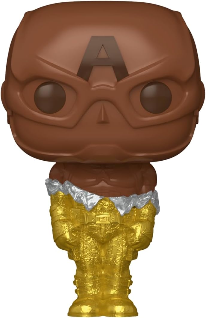 Funko POP! Marvel: Captain America - Easter Chocolate - Marvel Comics - Collectable Vinyl Figure - Gift Idea - Official Merchandise - Toys for Kids & Adults - Comic Books Fans