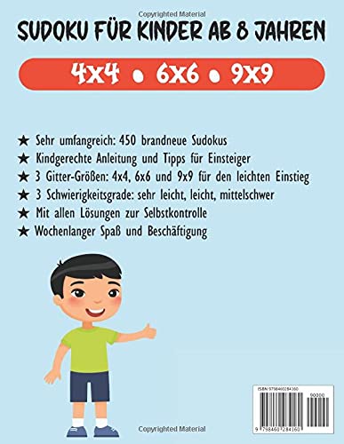 Sudoku Für Kinder ab 8 Jahren