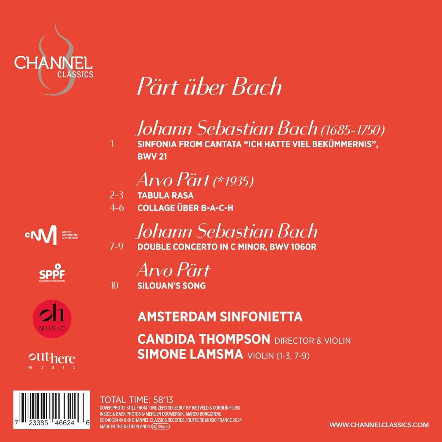 Pärt Über Bach