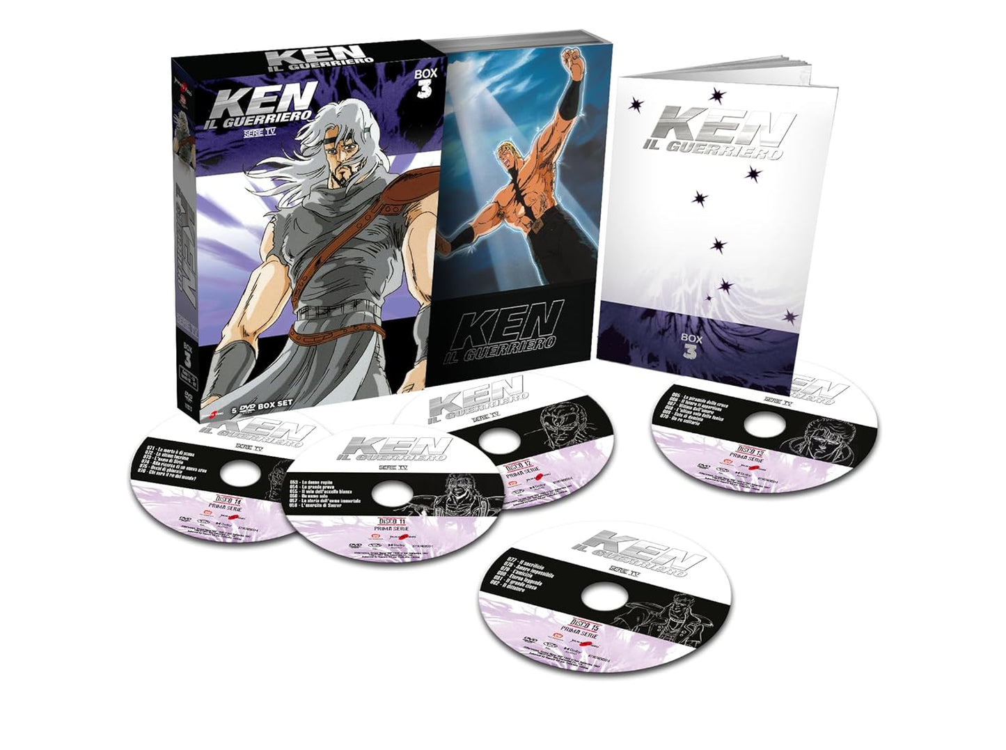 Ken Il Guerriero Parte 3 (Box 5 Dv) + Booklet
