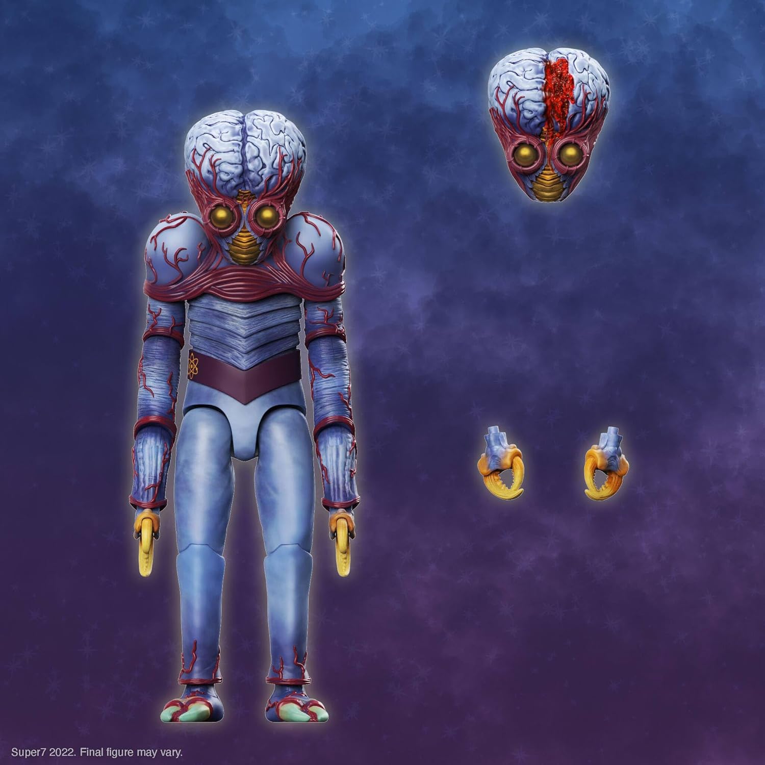 Super7 Die Überlebenden der Unendlichkeit Ultimates Metaluna Mutant Figur, 18 cm