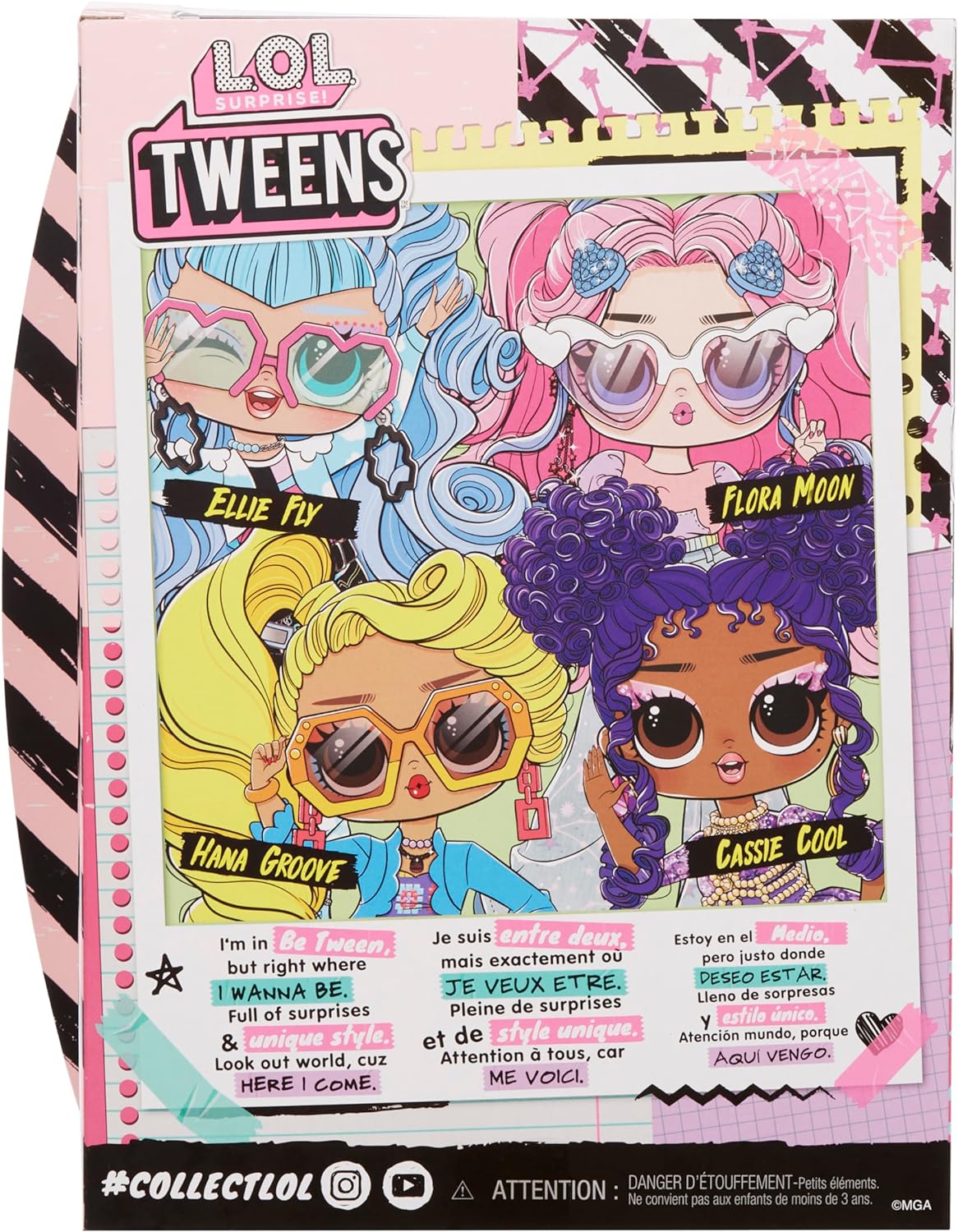 L.O.L. Surprise Tweens - Fashion Doll Flora Moon - With 10+ Surprises and Fabulous Accessories – Great for Kids Ages 4+