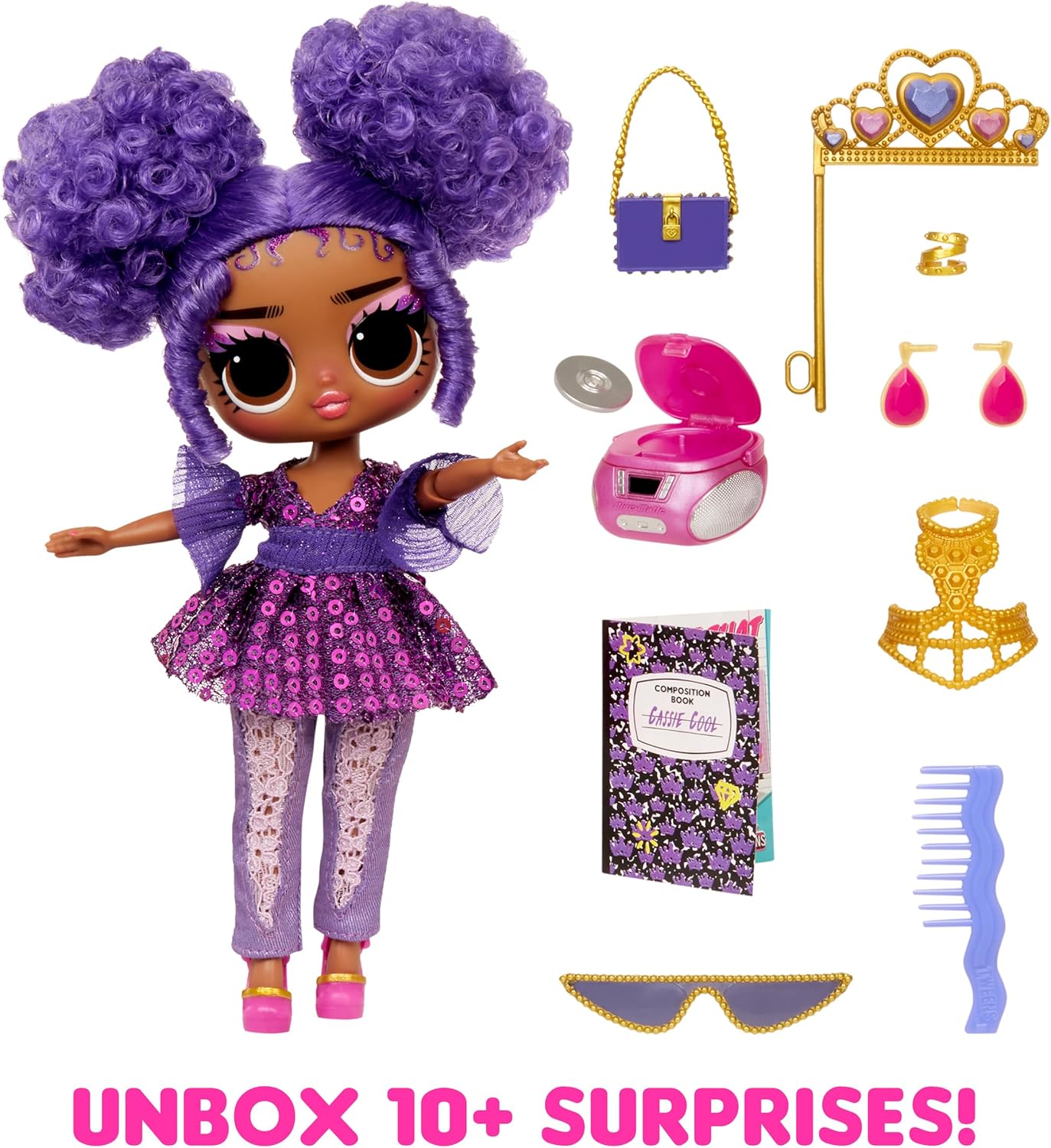 L.O.L. Surprise! Tweens - Modepuppe Cassie Cool - Mit 10+ Überraschungen und Fabelhaften Accessoires - Toll für Kinder ab 4 Jahren