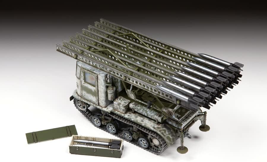 Zvezda- American,Army 3700-STZ-5 with BM-13 Katyusha, Escala 1/35, Plastic Model Kit, Youth Large / 11-13 (ZS3700