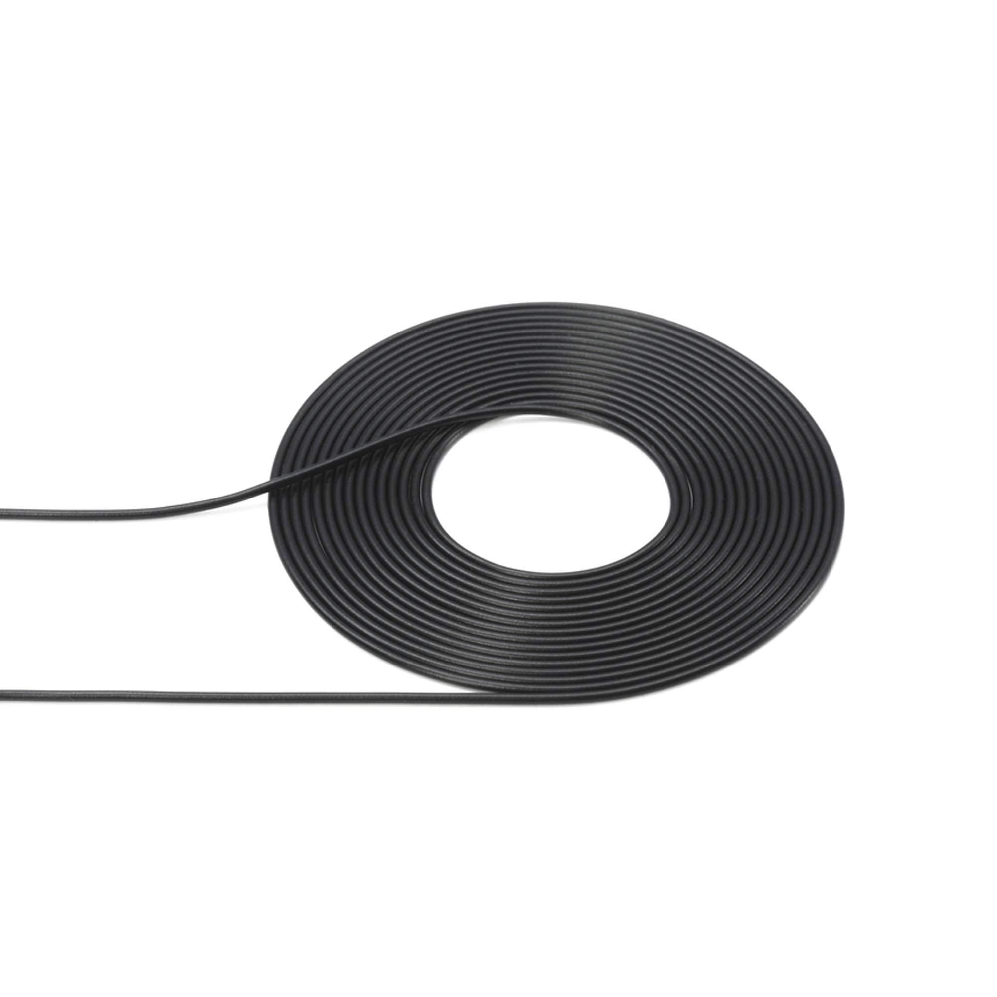 Tamiya 12678 Detail-Up Parts - 2m Black Cable (1.0mm Outer Diameter