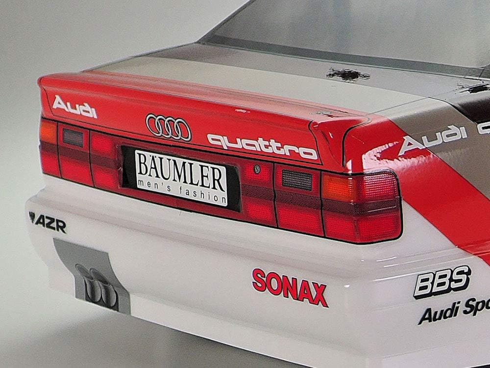 TAMIYA 58682 300058682 Audi 1:10 V8 Touring (TT-02), Remote Controlled Car, RC Vehicle, Model Building, Kit for Assembly, Hobby, Crafts, Multicoloured