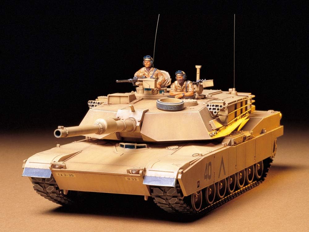 Tamiya 300035156 – 1:35 US Combat Tank M1 A1 Abrams (2