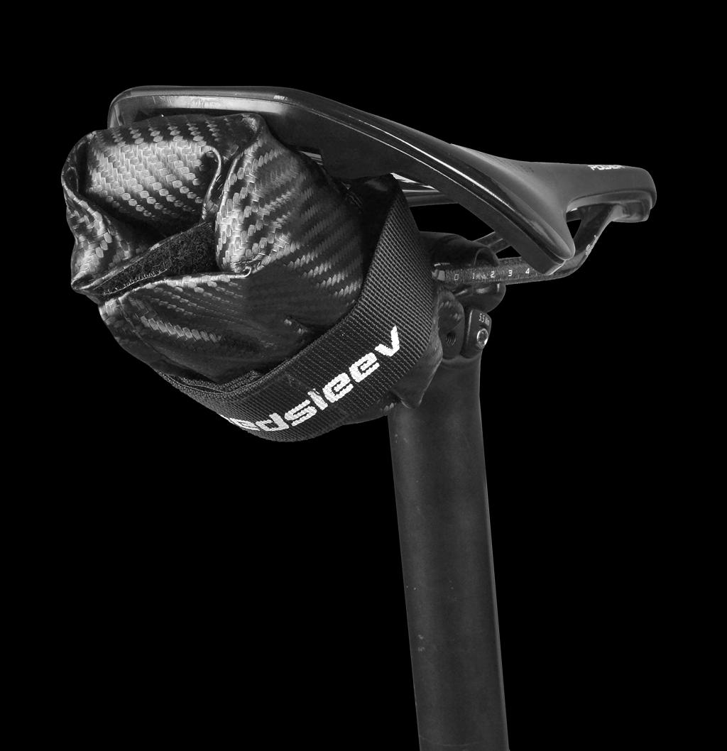 SpeedSleev Borsa da sella contrabbandiere (Black Carbon