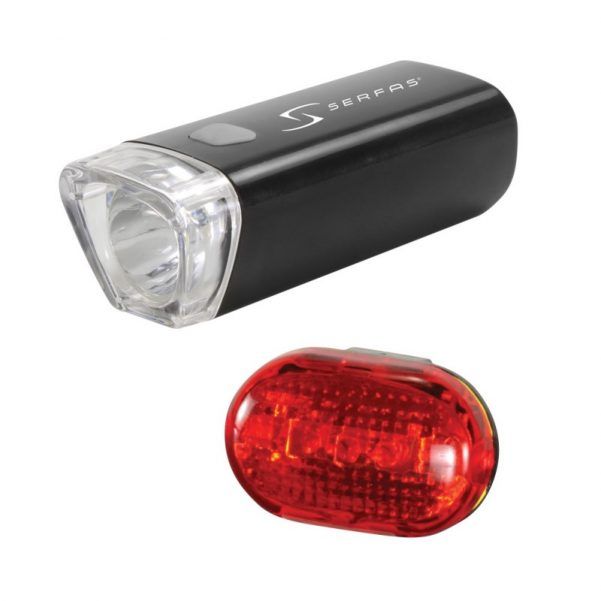 Serfas Starter Lighting Combo Pack SL-150/TL-415