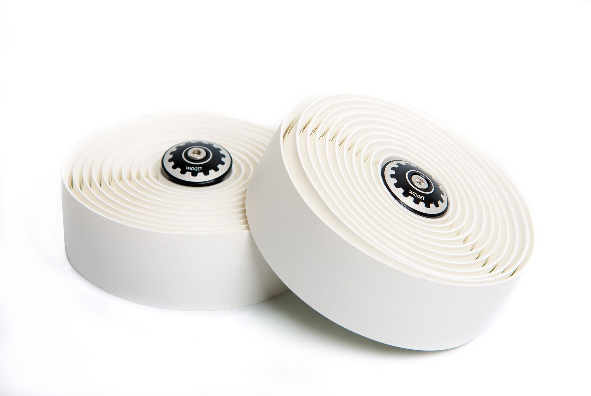Widget Components Premium Tacky Wrap Extra cushioned with screw-in bar end plug White