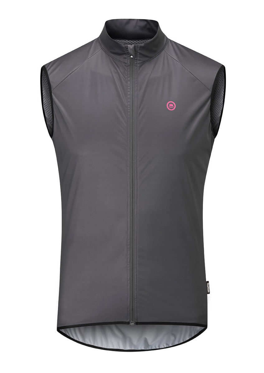 Chapeau! Mens Club Gilet Roundel Flint Grey XXL