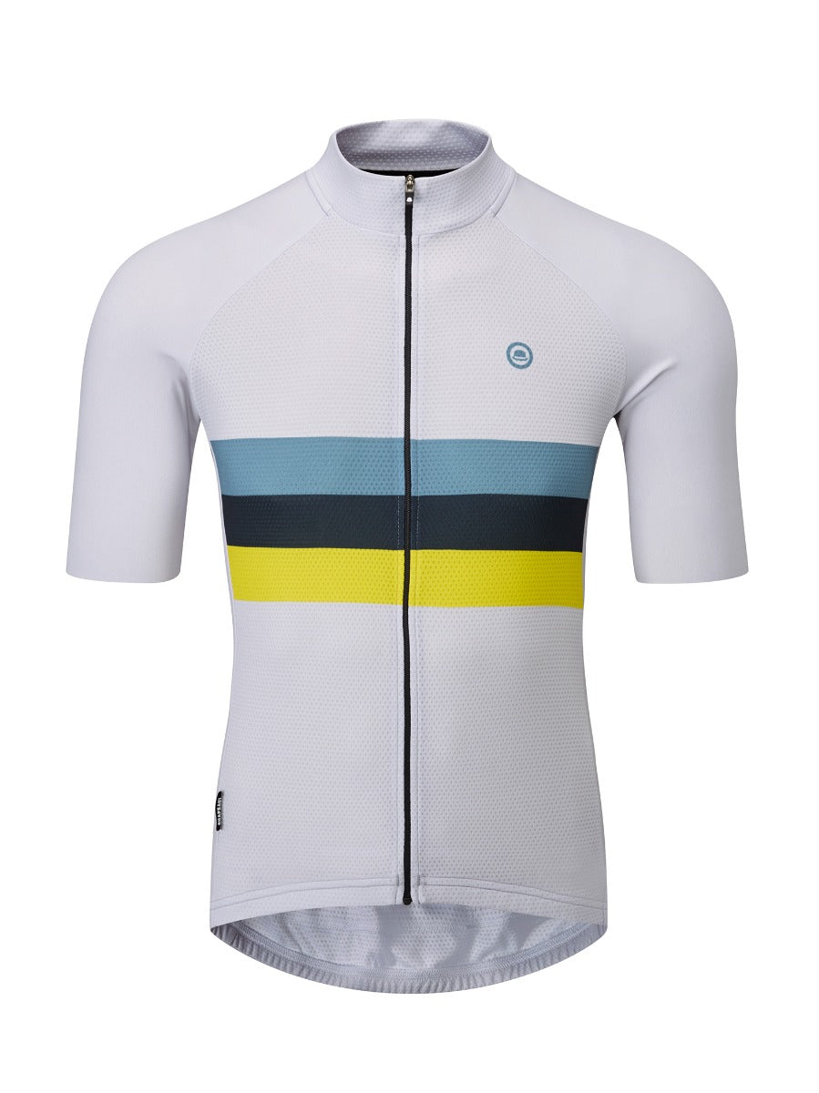 Chapeau! Mens Club Jersey Stripe Mist Small