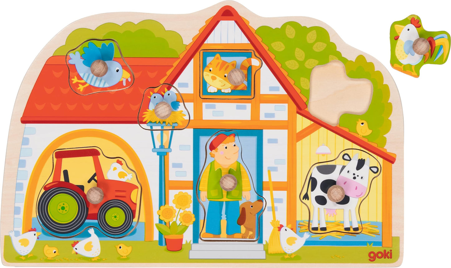 GOKI- Puzzles de Madera (57349