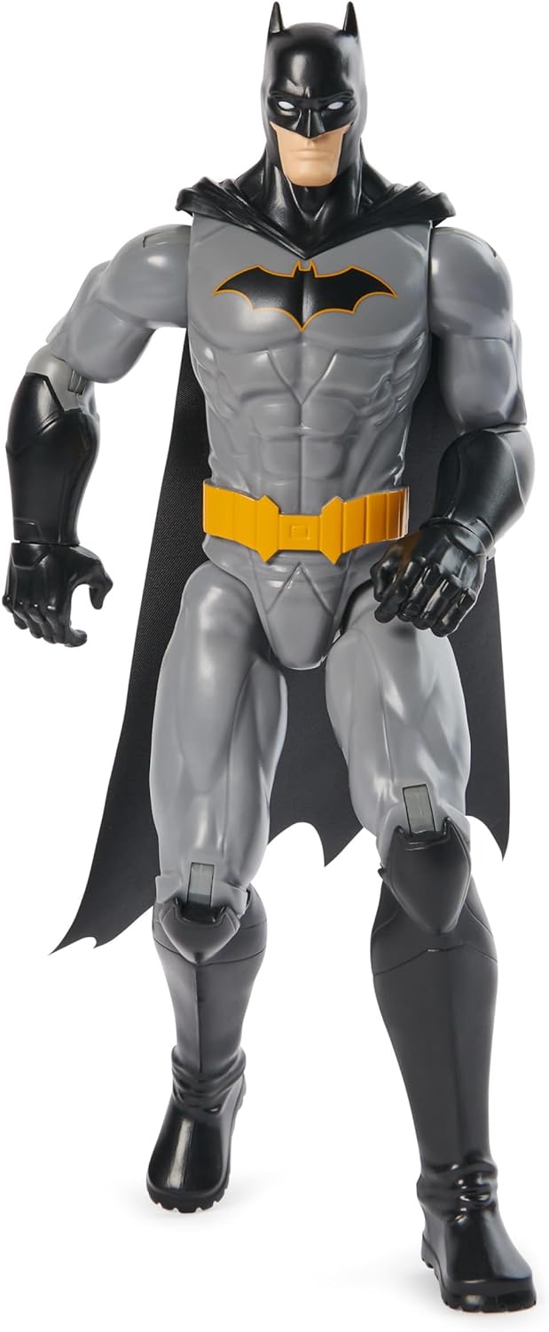 DC Batman - Figura Batman Rebirth 30 CM Comics - Muñeco Batman 30 cm Articulado - 6071134 - Juguetes Niños 3 Años +