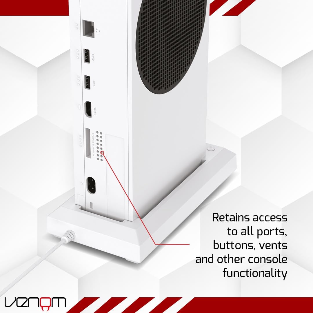 Venom LED Light-up Console Stand (Xbox Series S) Xbox Series S (White