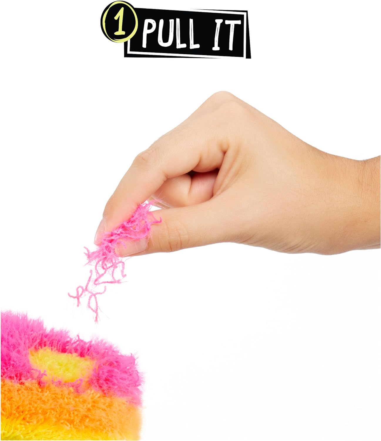 Fluffie Stuffiez Petite Peluche à Collectionner - Cake - Déballage Surprise - Peluche DIY Câline Super Douce de la Famille Treats - Jeu Tactile et Fidget - Pour les Enfants de 4 Ans et Plus