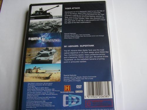 BATTLE STATIONS TECHNOLOGY OF WARFARE -TIGER ATTACK /M1 ABRAMS-SUPERTANK