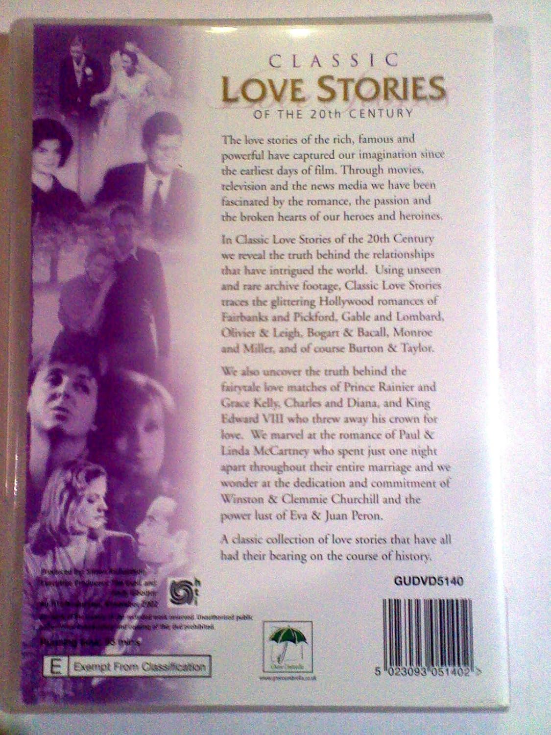 classic love stories of the 20th century (Import)